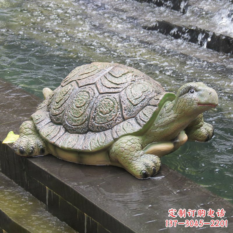 南通艺术精美 含蓄细腻的乌龟雕塑摆件