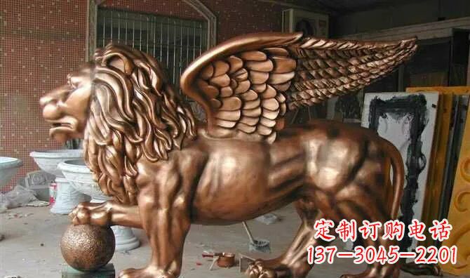 南通飞狮玻璃钢动物雕塑