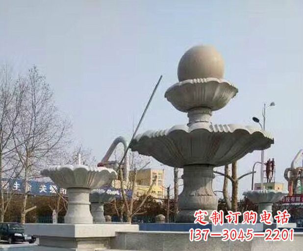 南通风水球大型喷泉石雕