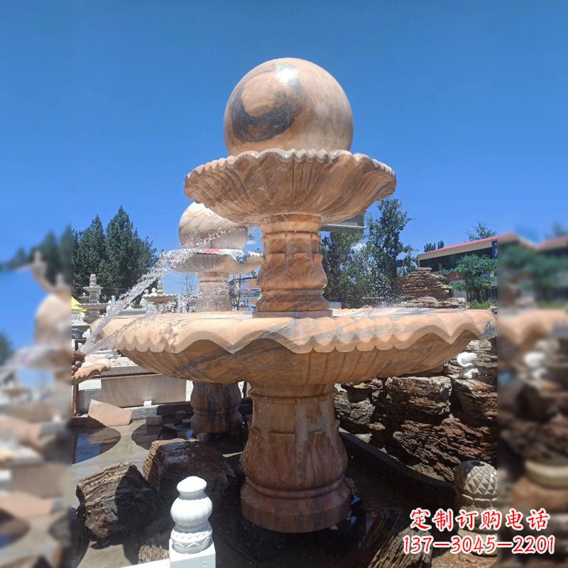南通风水球水景