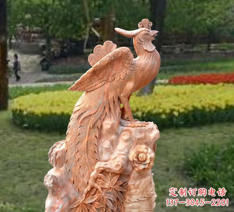 南通凤凰神鸟公园景观雕塑雕塑摆件
