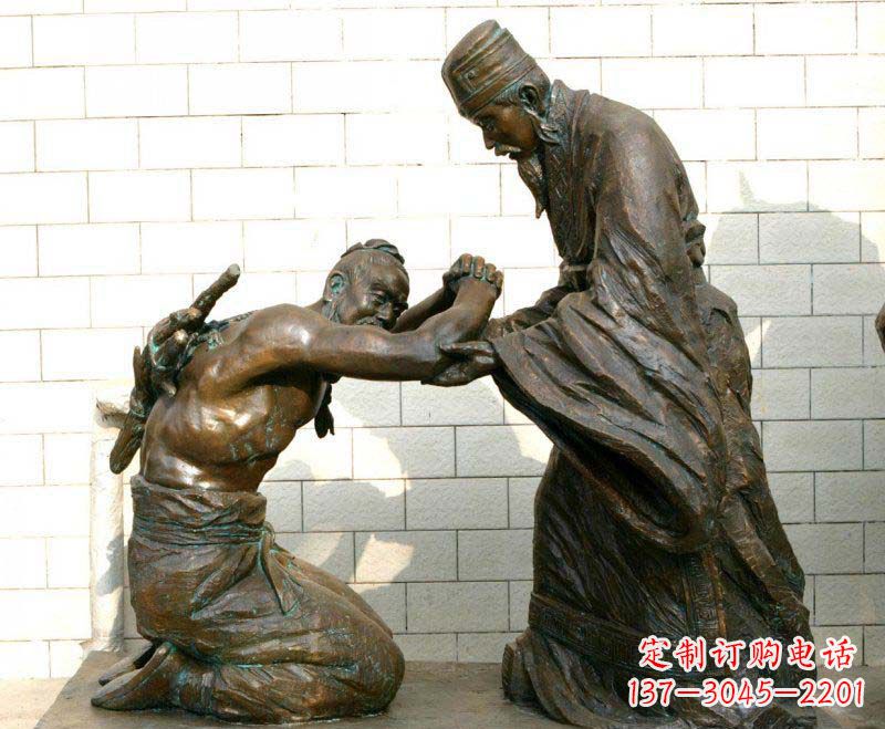 南通中领雕塑——传承古代文化的名人铜雕