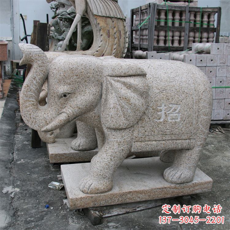 南通唯美大象雕塑