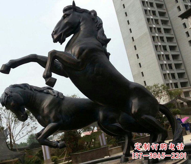 南通高雅实木动物雕塑