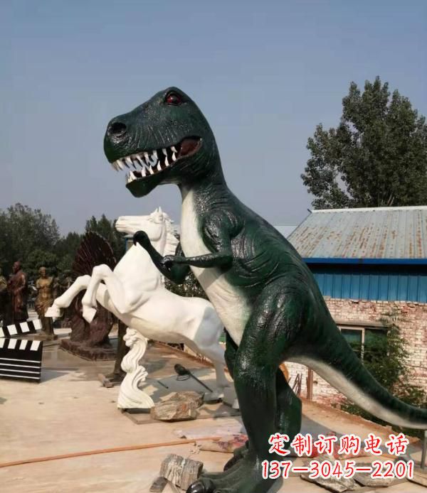 南通玻璃钢仿真恐龙雕塑