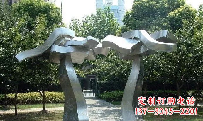 南通不锈钢拱门定制雕塑