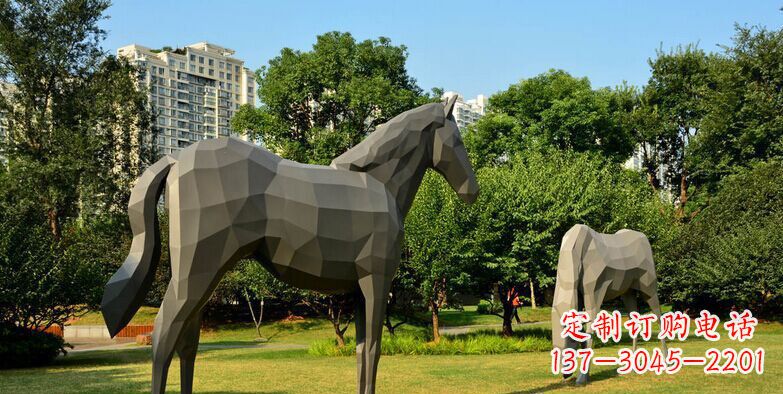 南通产品名称不锈钢动物抽象雕塑