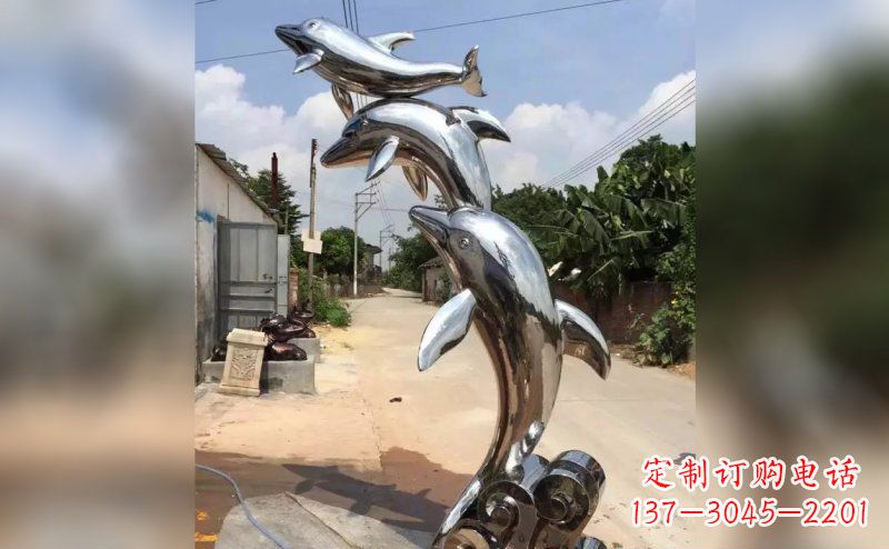 南通产品名称优雅海豚雕塑
