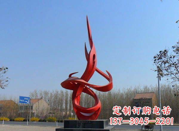 南通不锈钢火苗经典建筑雕塑
