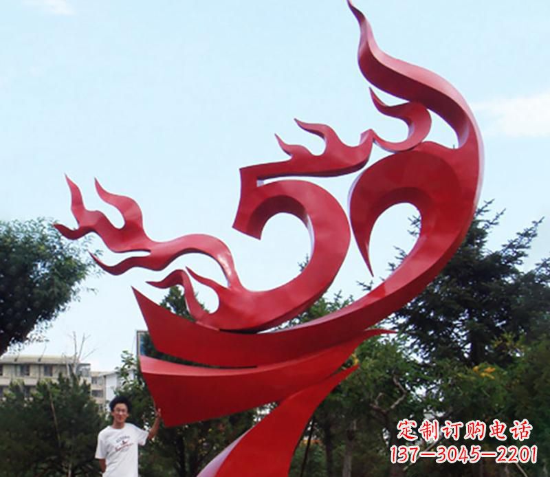 南通梦幻飘带景观雕塑