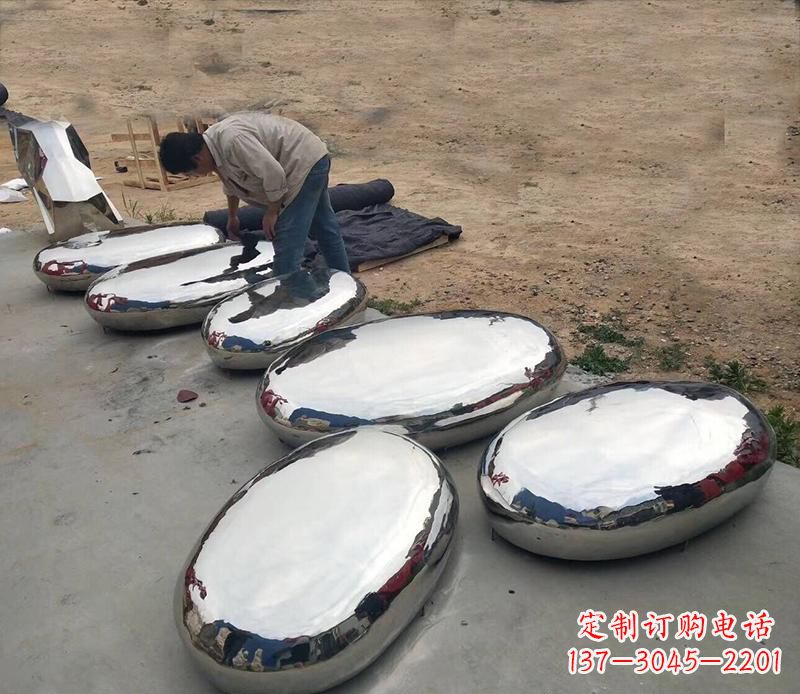 南通中领雕塑水滴形艺术雕塑