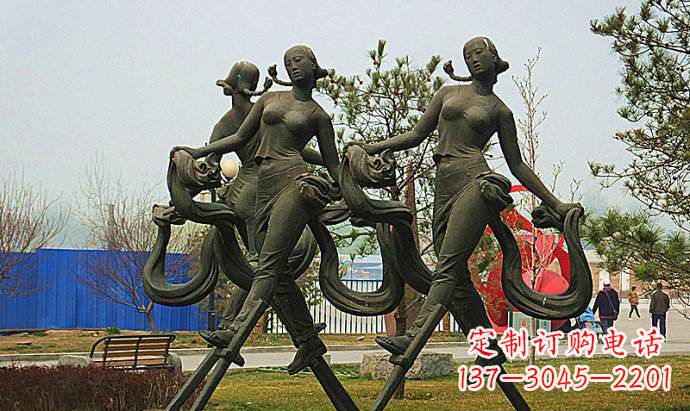 南通中领雕塑精美女孩雕塑