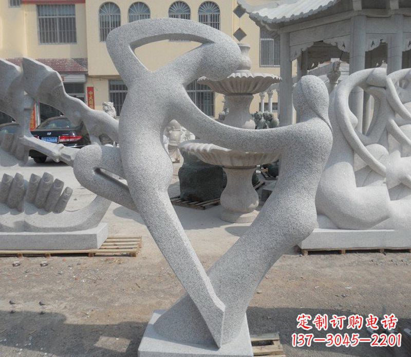 南通中领雕塑独具匠心的“浪漫幸福·情侣小品雕塑”