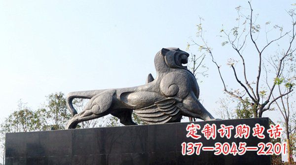 南通中领雕塑专业打造狮子铜雕