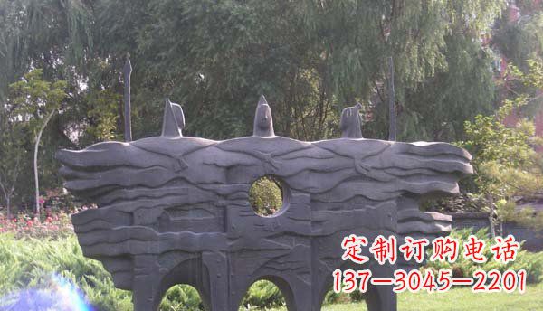 南通精美绝伦的战士铜雕