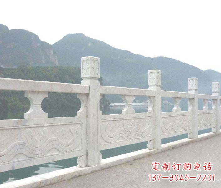南通高品质公园大理石栏板景观石雕