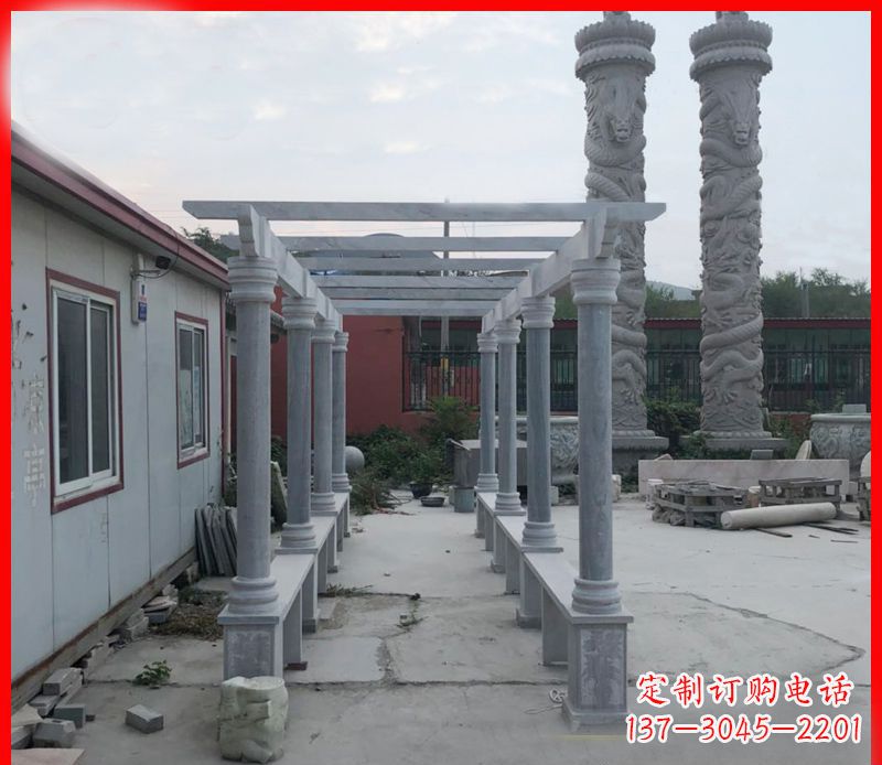 南通艺术之大理石石雕长廊