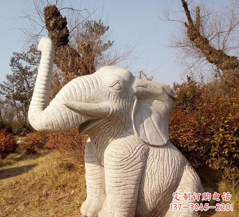 南通耐候钢大象雕塑