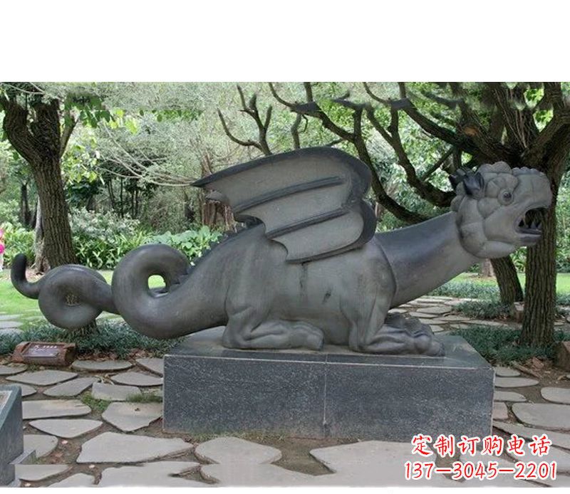 南通公园动物恐龙石雕