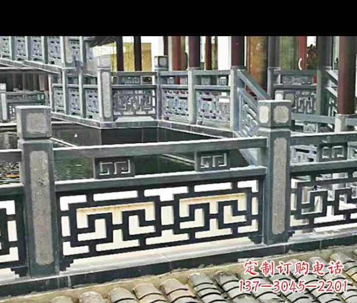 南通中领雕塑精致仿古石栏板