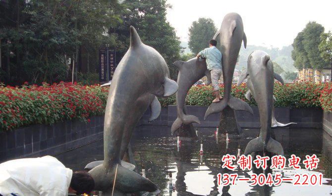 南通铜雕海豚——传递着海洋之美的艺术作品