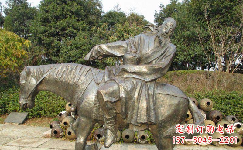 南通动态骑马雕塑