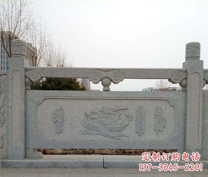南通公园户外栏板石雕