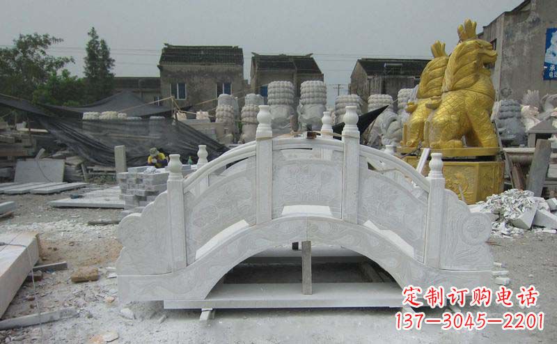 南通精美的大理石拱桥雕塑