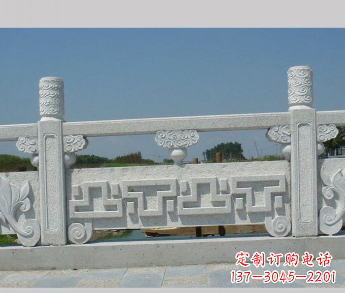 南通公园景观大理石栏板雕塑