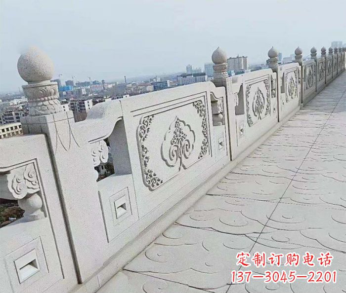 南通精美大理石栏板雕塑