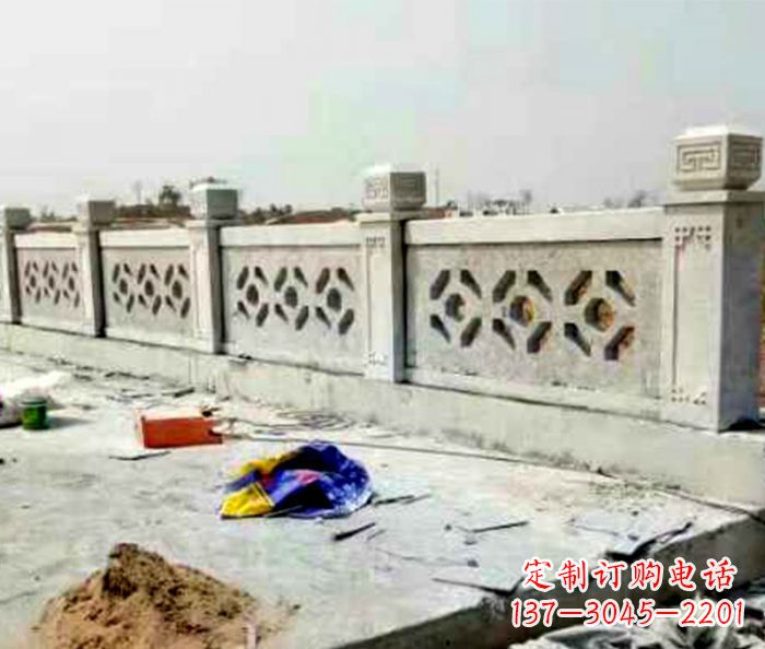南通公园大理石栏板石雕
