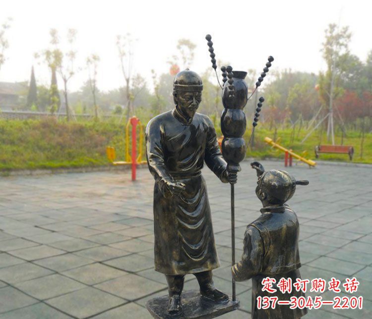 南通精美仿铜葫芦雕塑