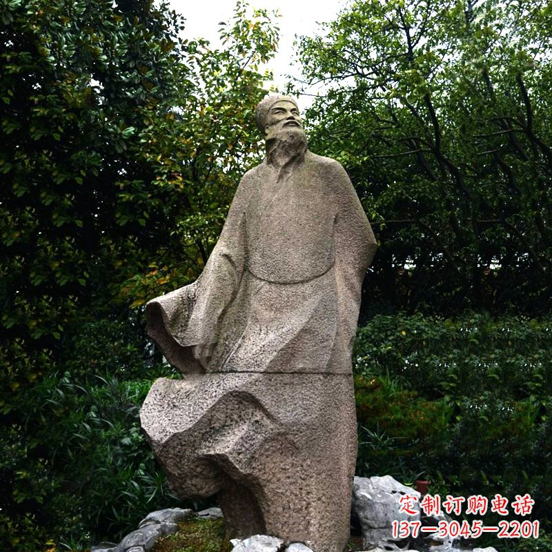 南通精美苏东坡砂岩雕塑