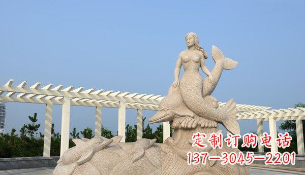 南通中领雕塑 | 精致海豚雕塑