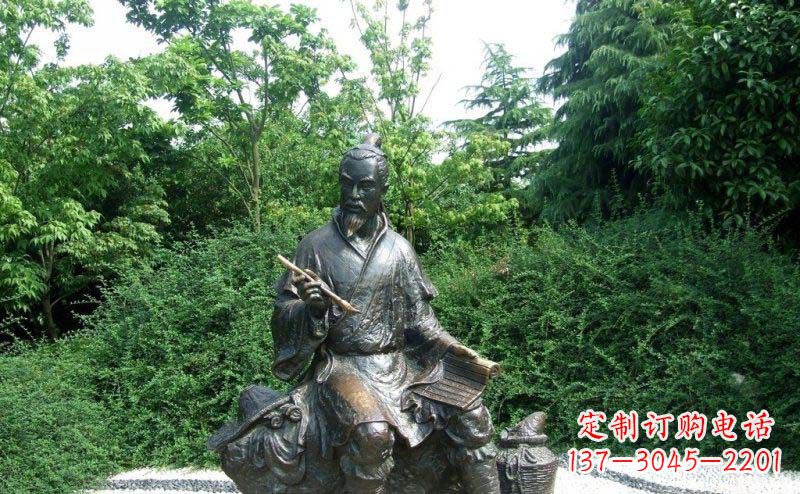南通传统风情渔翁铜雕