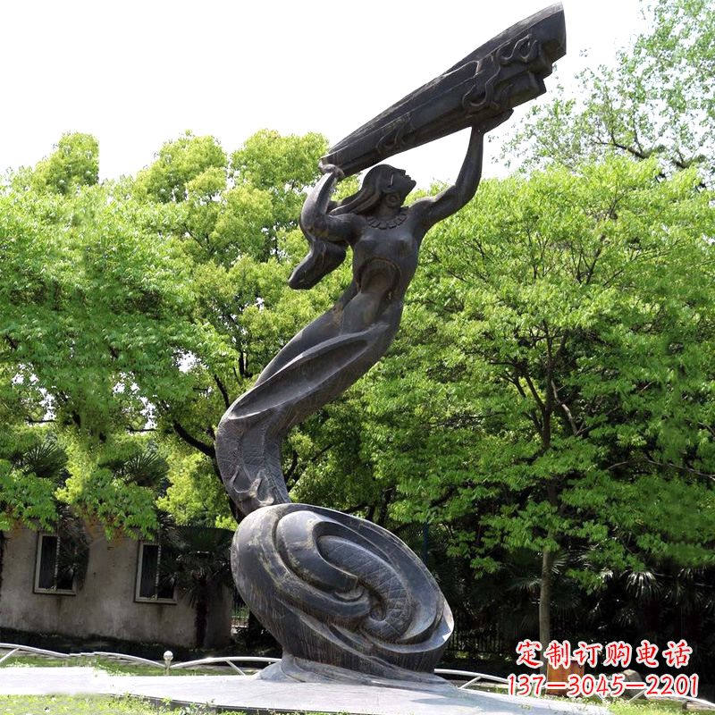南通精致精美的女娲补天雕塑