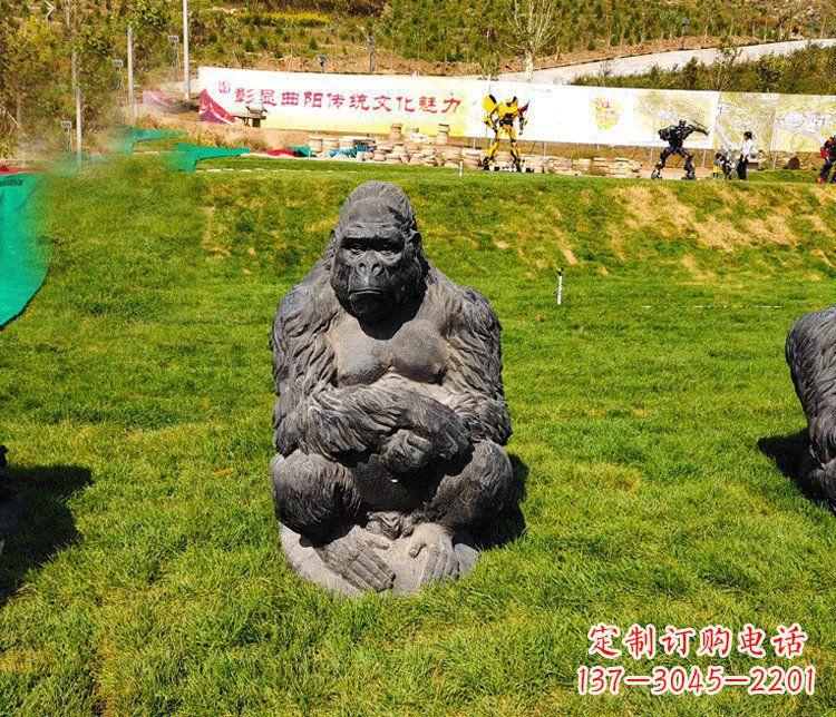 南通高端铜制巨型大猩猩雕塑