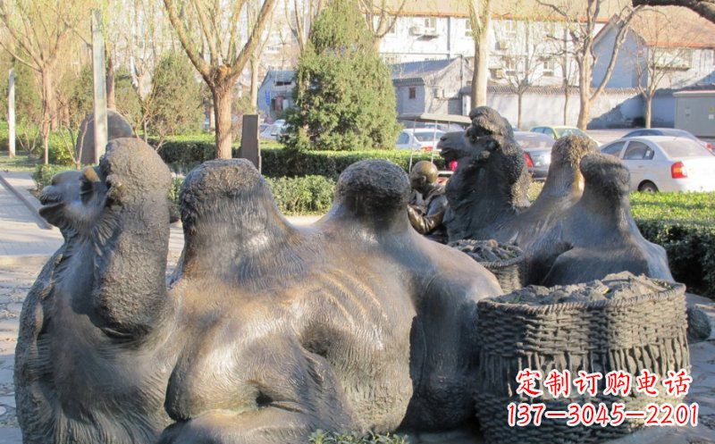 南通特大型骆驼铜雕
