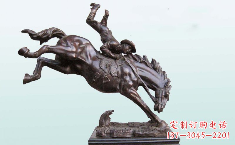 南通精致古典·真实再现马铜雕