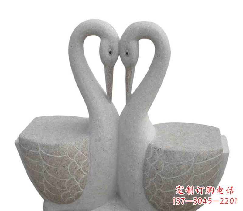南通艺术级天鹅石雕
