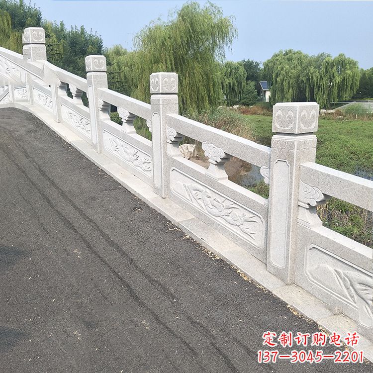 南通独特的大理石栏杆护栏雕塑,让公园更加精致