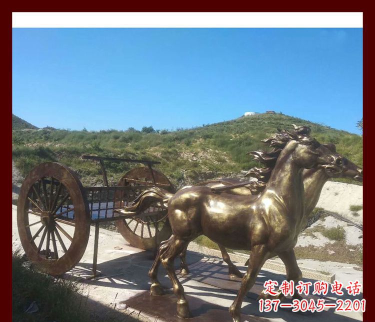 南通马车铜雕精美绝伦的古典魅力