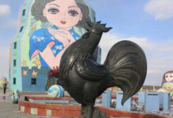 南通艺术精美的公鸡雕塑