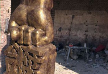 南通廉政象征铜雕塑
