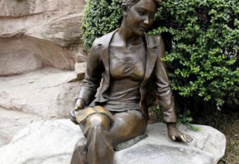 南通中领雕塑精美 静谧 的女人铜雕