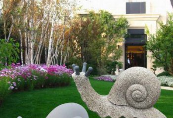 南通蜗牛雕塑——精致的艺术礼物