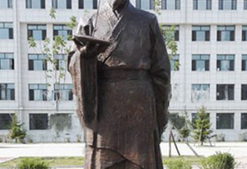 南通传承古代珍贵文化—祖冲之铜雕塑