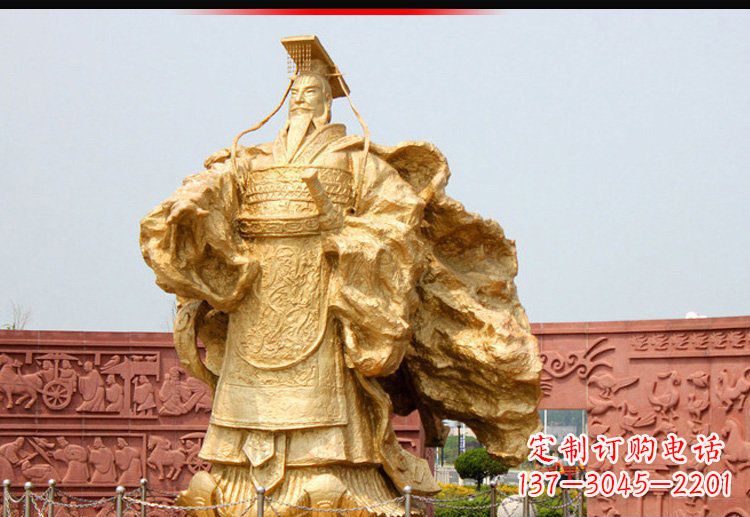 南通铜雕刘邦,一款经典历久弥新的艺术品