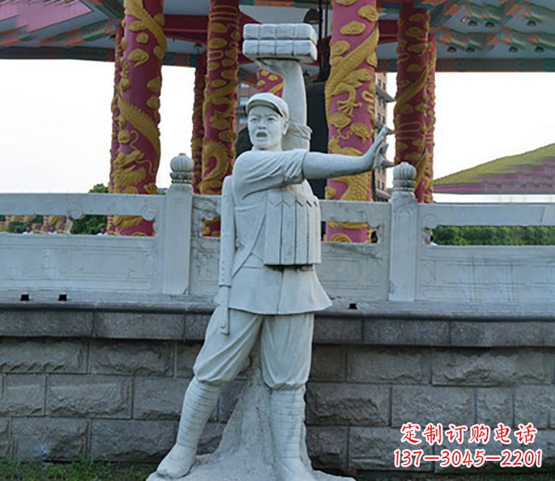 南通董存瑞石雕:一种传承精湛工艺的艺术品