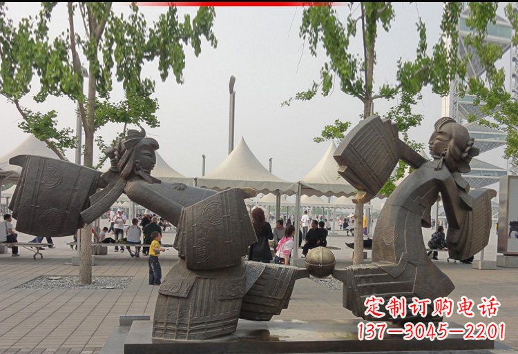 南通广场铜雕跳舞美女人物雕塑